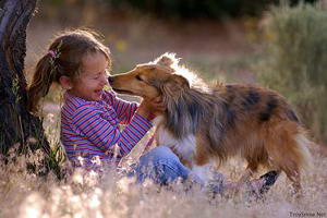 child-and-dog